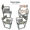 Field Command Portable Military Green Folding Chair & Work Table