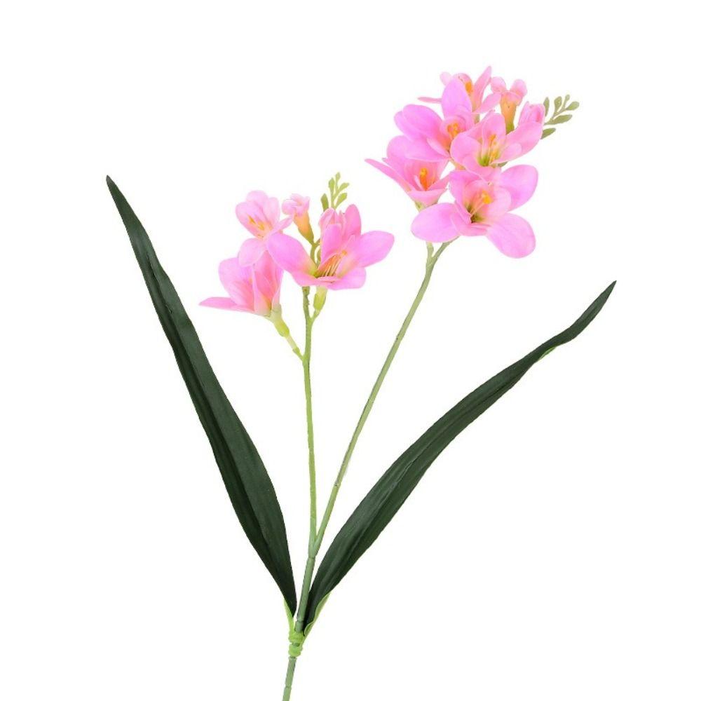 3D Texture Artificial Vanilla Orchid Flower Realistic Flower Decoration Home Decor