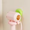 Wall Mounted Hair Dryer Racks Plastic Blow Dryer Holder Hair Dryer Storage Shelf  for Home