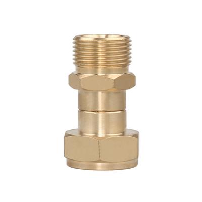 Högtryckstvätt Vridbar Koppling Slangkoppling M22 14mm Trasselfri Gänga 360 Graders Rotation Slangspruta