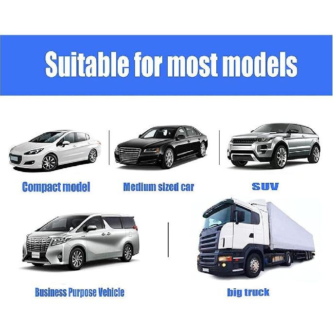 Akozon Car Sunshade, Retractable Windshield Protection Sun Automatic Block Visor Shade for Car (68x125cm(Black))