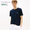 Tommy Hilfiger 2025 Spring/Summer Unisex Pure Cotton Embroidered Crew Neck T-Shirt