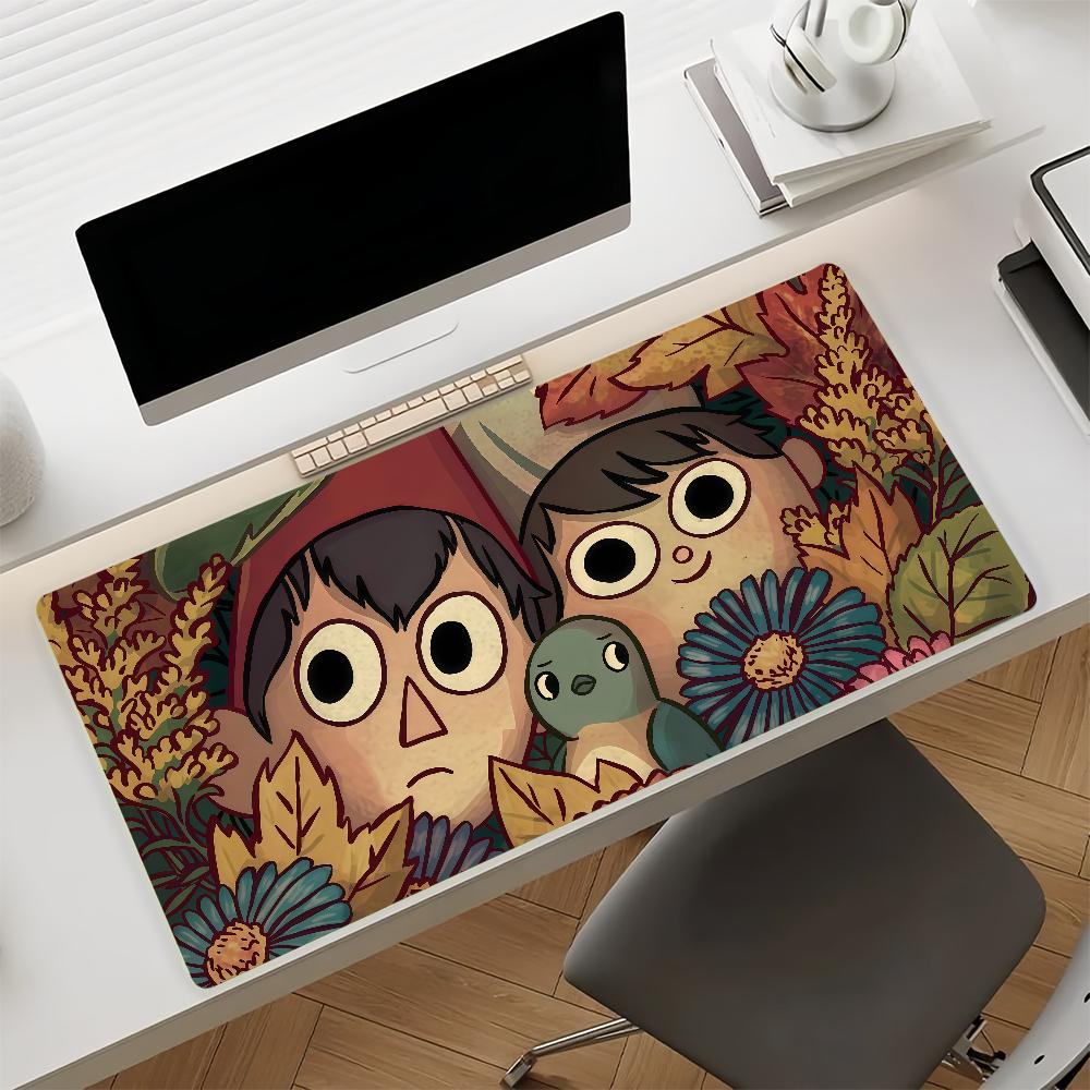 Cartoon O-Over the G-Garden W-Wall-S Mouse Pad Non-slip Rubber Gamer Balance Computer Mat Decoracion Deskmat Laptop Office Large