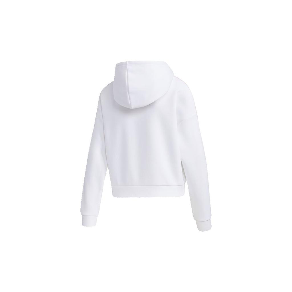 Adidas Neo Casual Sport Loose Fit Hoodie Women Top White GP5864