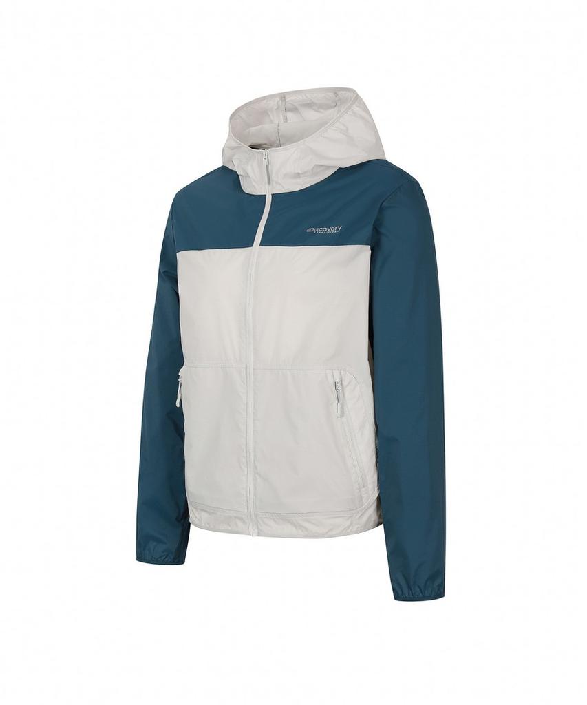 Discovery Expedition Women'S Freshvent 2.0 Packable Windbreaker (D/Turquoise)