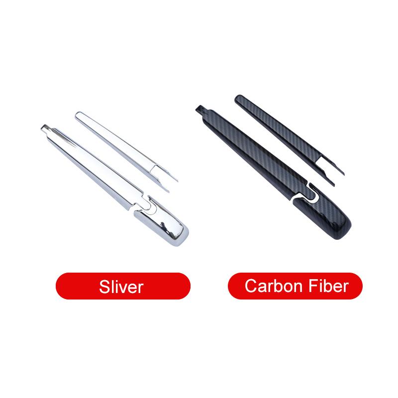 For Toyota RAV4 XA50      2024 ABS Carbon Car Rear Wiper Cover Car Back Window Wipers Protector Trim Case