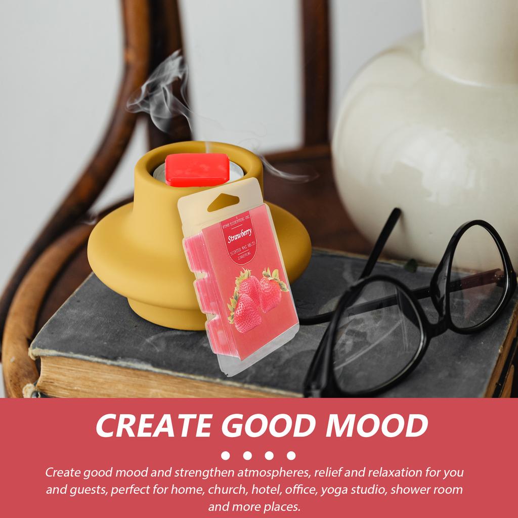 12 Pcs Scented Candles Home Decorative Aromatic Creative Wax Melts Wedding Blocks