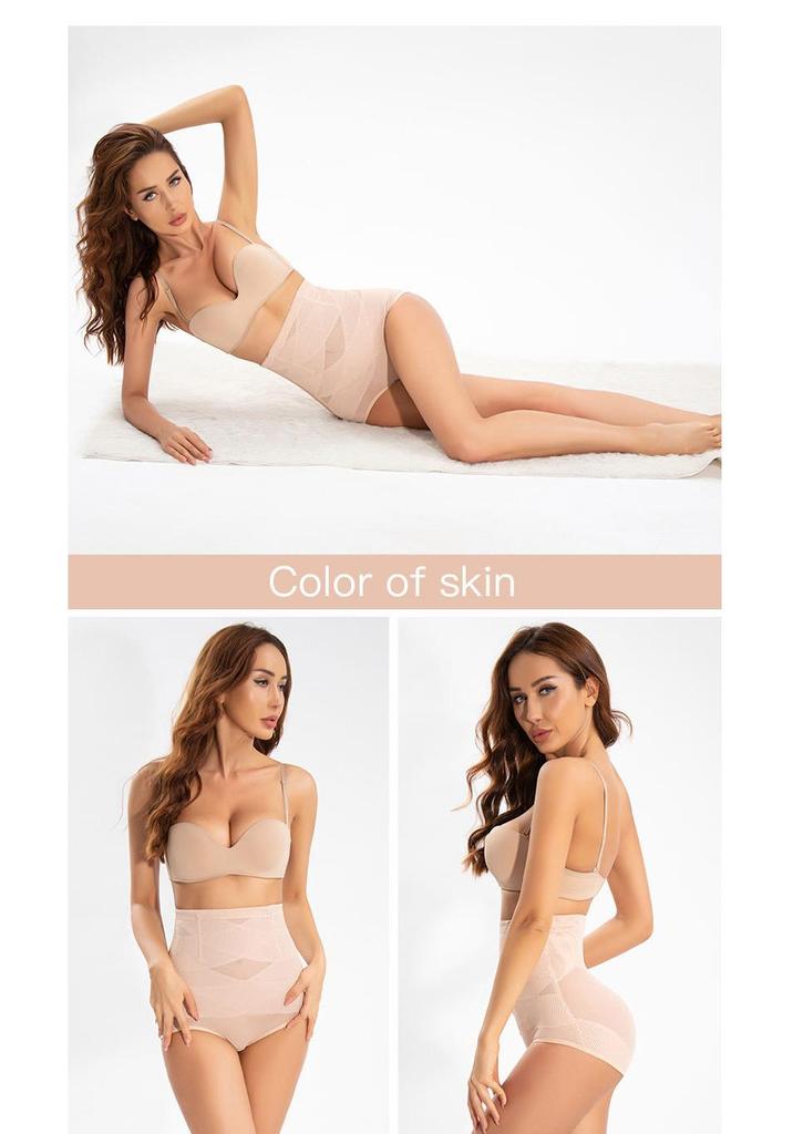 Cross-Border High-Waisted Slimming Shaper Shorts - Women's Waist Cincher & Butt Lifter