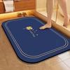 Absorbent Bath Mat, Non-Slip Bathroom Floor Rug, Unscented, with No Electricity or Batteries Needed, for Bathroom, Kitchen
