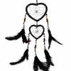 Black Handmade Dream Catcher 15.75inch Dream Catcher Ornament  Home Wall Decor