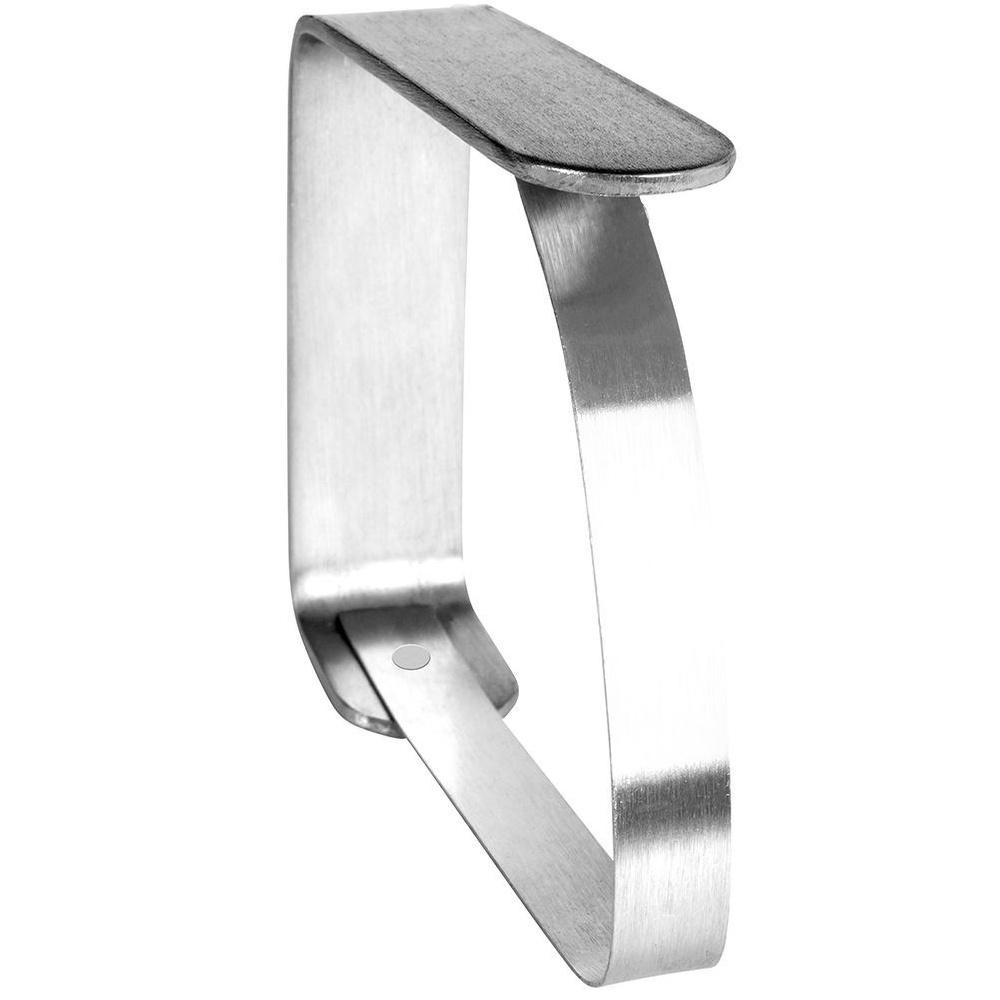 4x Steel Metal Clips Holder Clamp for Tablecloth, Oilcloth, Table Top