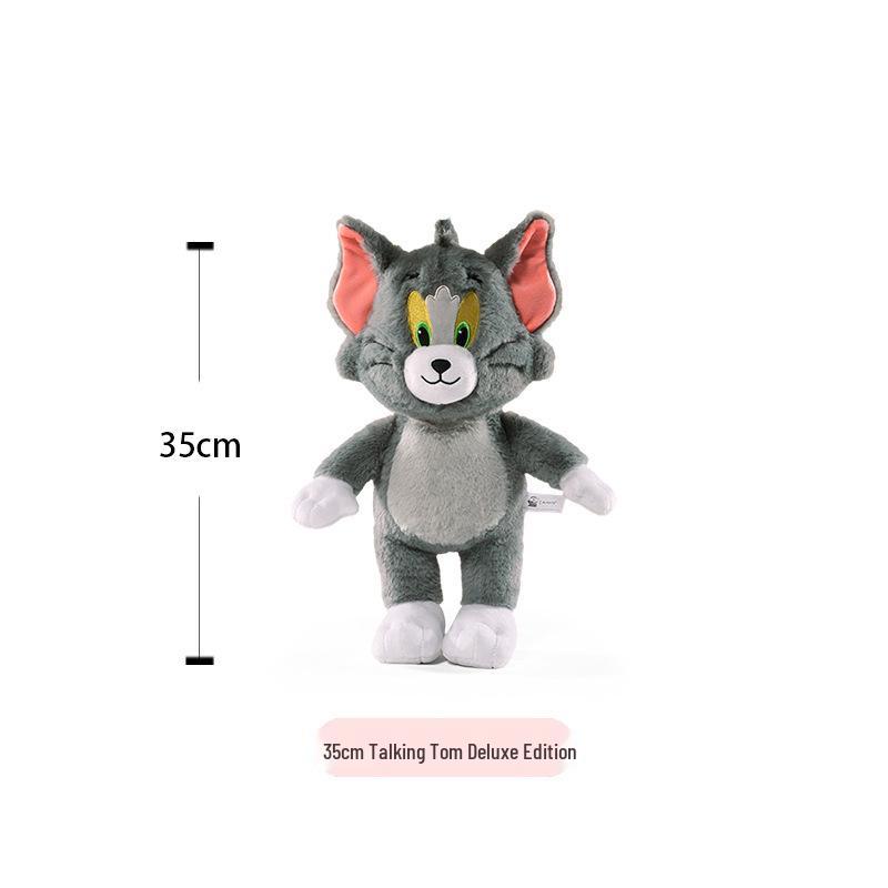 Genuine Warner Brothers Tom and Jerry Superman Tom Cat Plush Doll with Dinosaur Costume