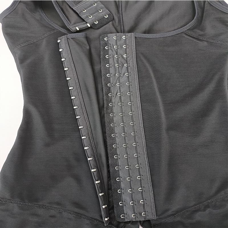 European & American Lace Body Shaping One-Piece: Hook-and-Eye Closure, Abdominal Tightening, Butt Lifting, Tight Fit, Sculpting Underwear with Bra.