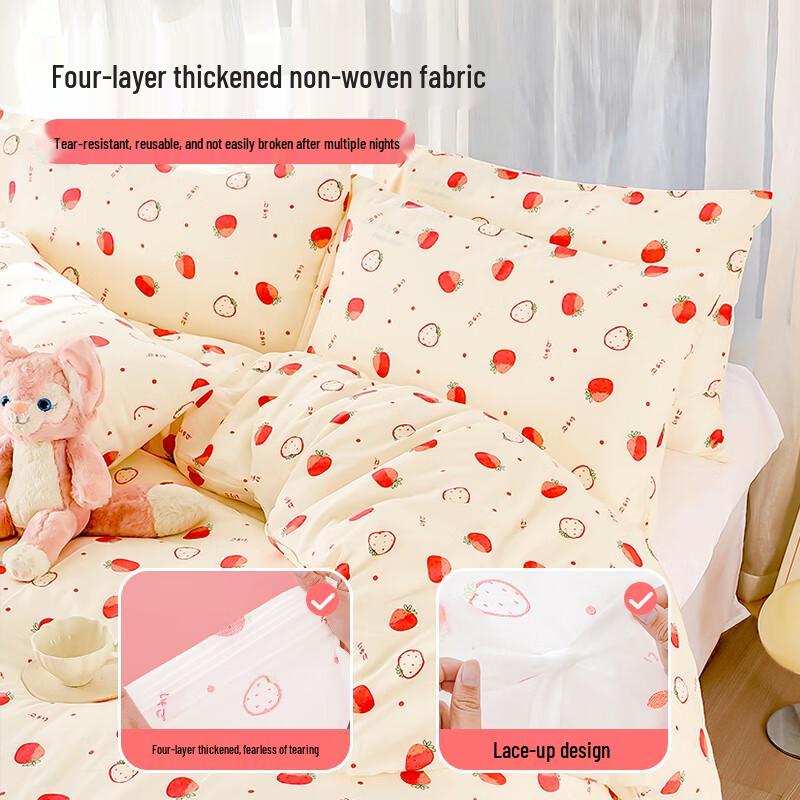 Disposable Travel Hotel Bedding Set