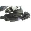 Automotive OBD2 Extension Cable L Shaped OBD2 Adapter Cord OBD2 L Shape Splitter Cable Expand Your OBD2 Port To Three