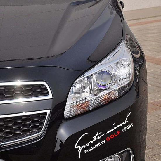 Jedinečná samolepka na dopisní auto SUV samolepicí samolepka Reflexní PET dekorace