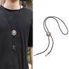 Bolo Tie for Men Star Hat Pendant Cowboy Bolo Ties Formal Shirt Accessory Vintage Bolo Tie Classical Country Necklace