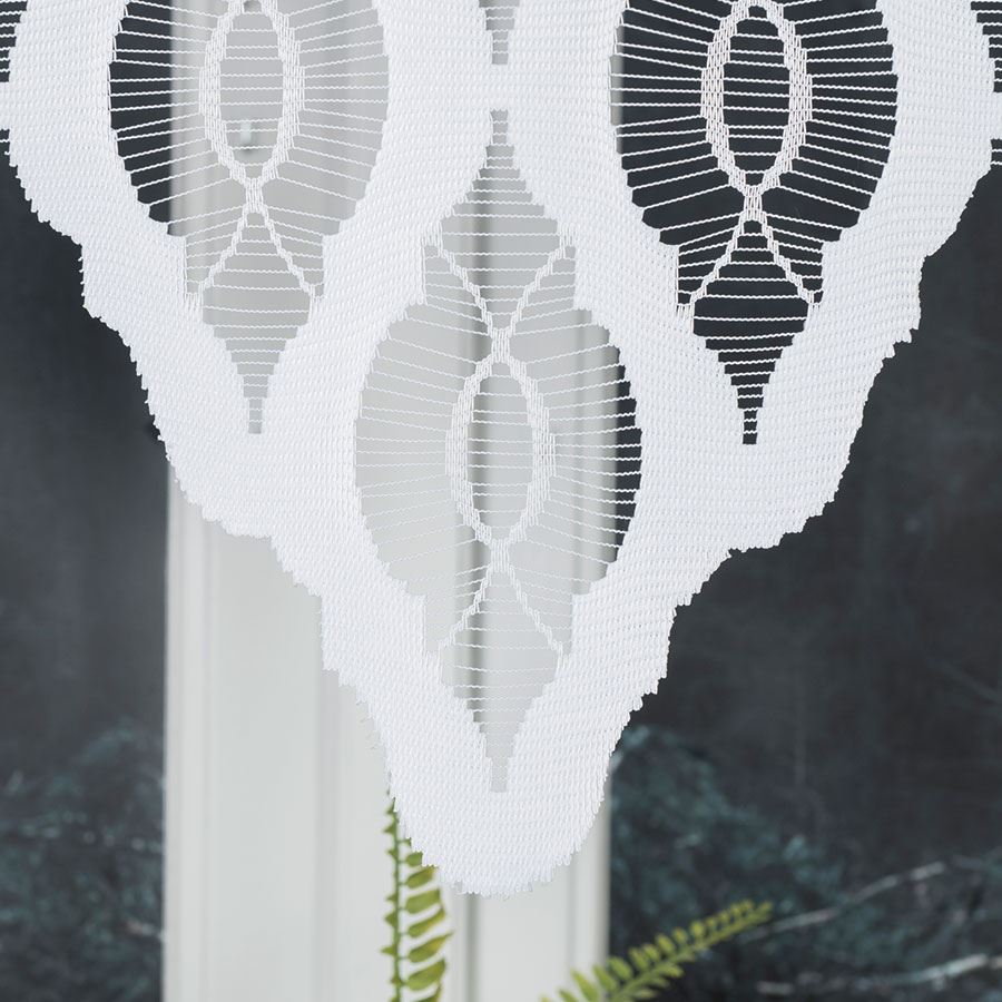 OTTO - Ready-made jacquard panel - 160x160 cm - white