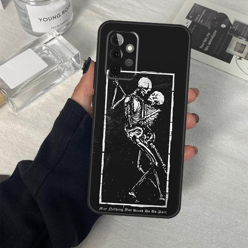 Trippy Skeleton Case For Samsung Galaxy A55 A35 A15 A52 A32 A12 A16 A26 A36 A56 A53 A33 A13 A14 A34 A54 A17