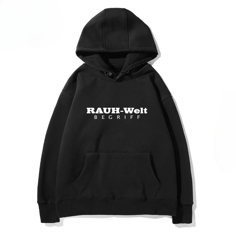 RWB Modified Car 911 Black Hooded Hoodie Men and Women of The Same Model 2024 New Autumn and Winter Casual Loose Top Clothing