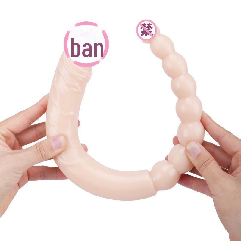 Dual-Headed Dragon Simulated Penis - Lesbian Female Masturbator Sex Toy