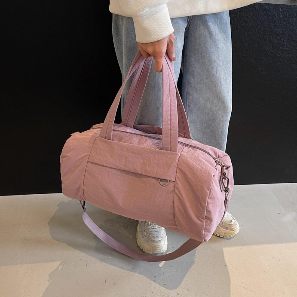 Fashion Versatile Men's and Women's Sports Fitness Bag Simple Large Capacity Fitness Yoga Bag Storage Crossbody Travel Bag