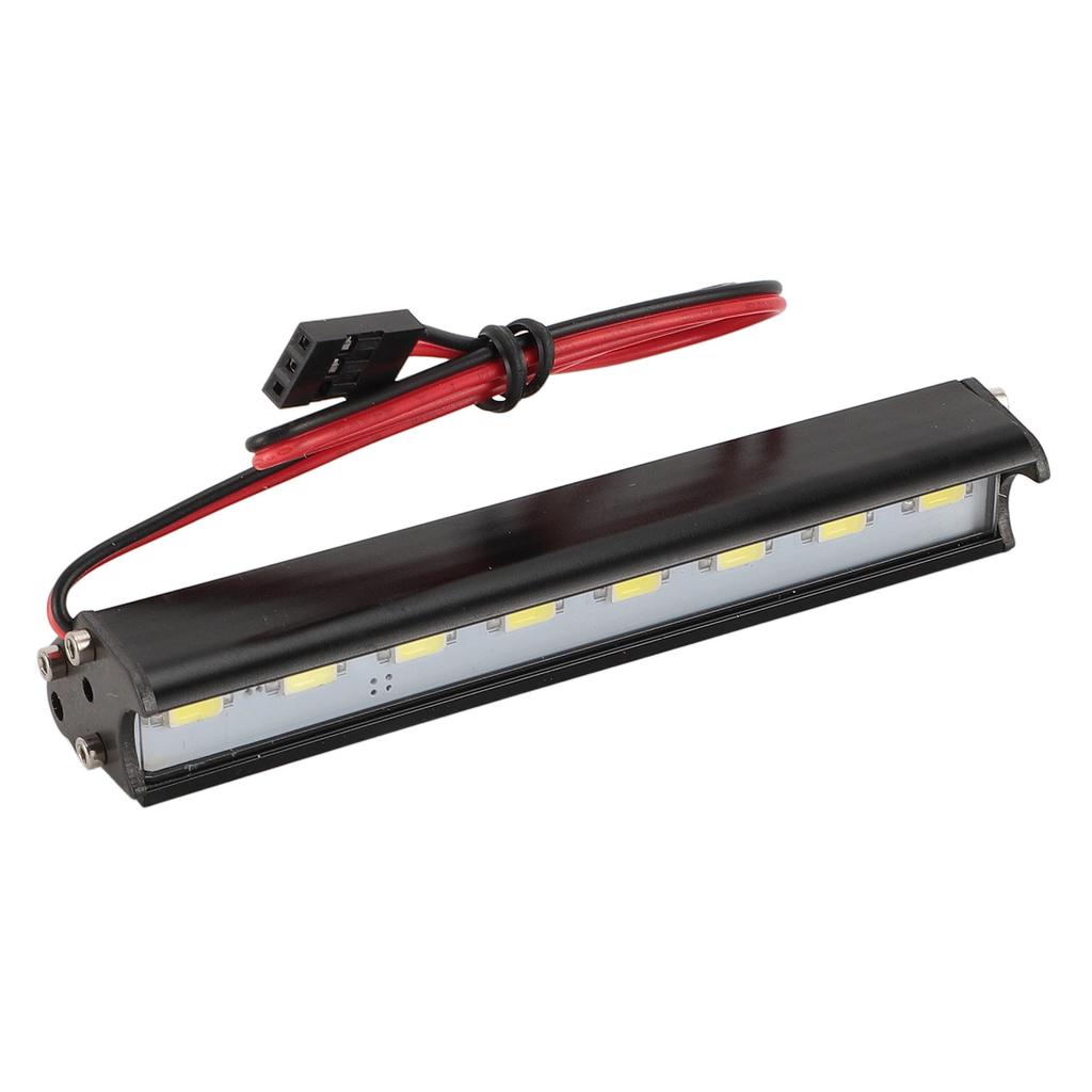 RC Car Light Bar 8 LEDs Super Bright White Light RC Car Roof Lamp for Traxxas for Hsp for Redcat for Axial SCX10 D90