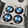 For BMW M 4 pieces 56MM 68MM suitable for BMW G80 E84 F48 G01X1 X2 X3 X4 X5 X6 G07 suspension hub cap center cover car sticker accessories JG8