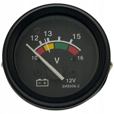 Mtz Belarus Voltmeter 60 Mm 12V With Indicator 5080008 Voltage Indicator