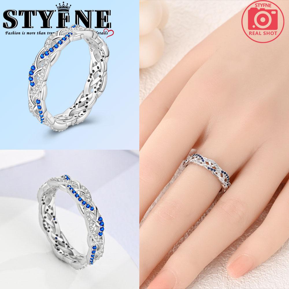 Valentine Day Engagement Ring copper Heart, Red, Pink, White, Blue Ring for Women Holiday Jewellery Gift High Quality