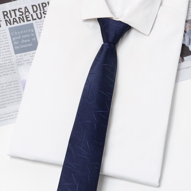 Men's Zipper Tie, Knot-free Business Formal Tie