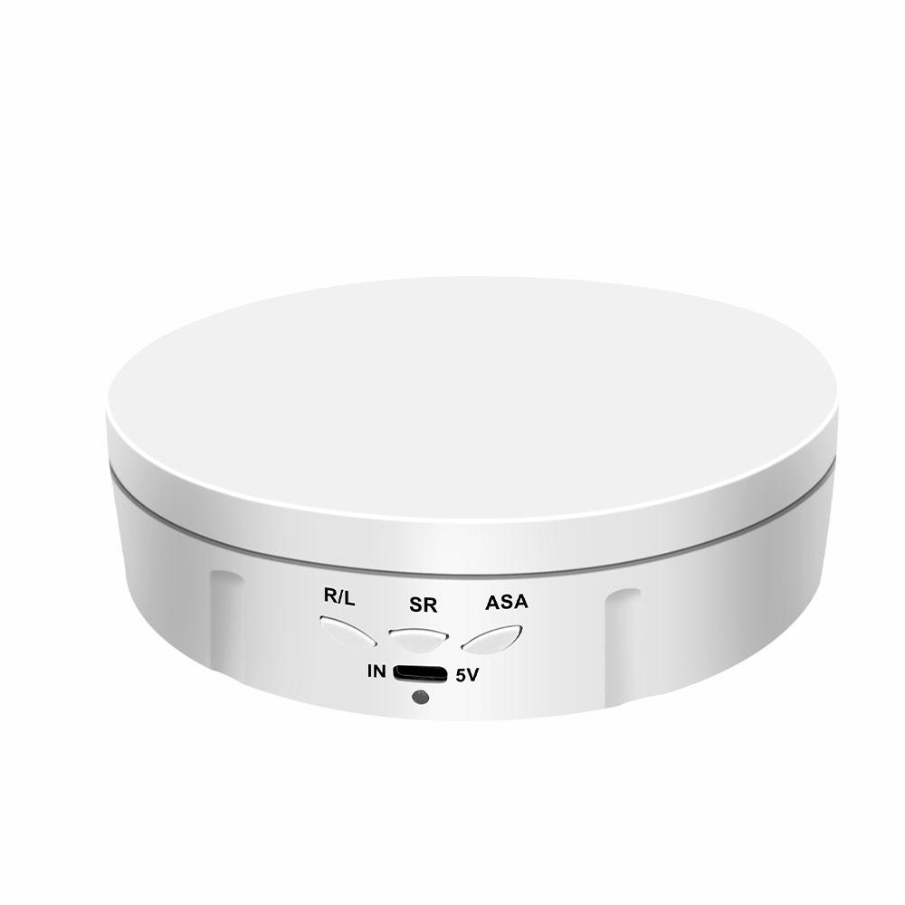 145mm Display Turntable Stand Jewelry Model Toy Electric Rotating Table Electric 360°Panoramic Rotating Display Stand