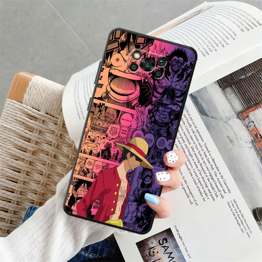 

Case for Xiaomi Poco F8 C61 F1 C75 C50 M3 M4 M7 Pro F3 M5 C71 X3 X4 X5 X7 Pro Funda Phone Cover One Piece Zoro Luffy Portgas D Poco M3 Pro 5G