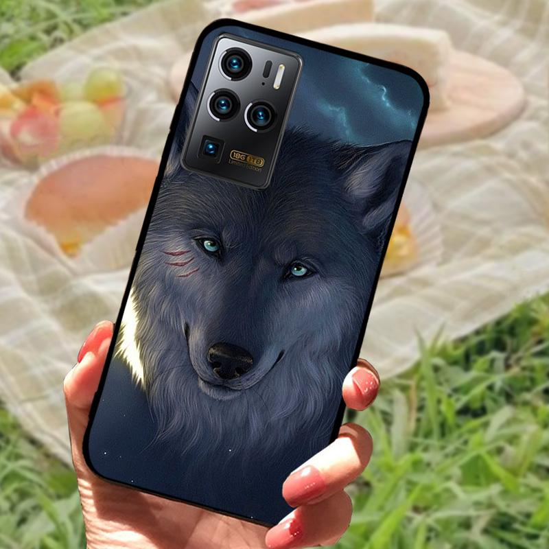 Für ZTE Axon 30 Ultra 5G Stoßfeste Silikon-Weich-TPU-Handyhülle Für ZTE Axon 30 Ultra Mode Cartoon Schutzhüllen Cover