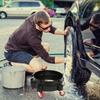 Mobile Car Wash Bucket with Wheels Wheeled Car Wash Cart  Enhances Efficiency & keep Tools Hand  for Organized Cleaning