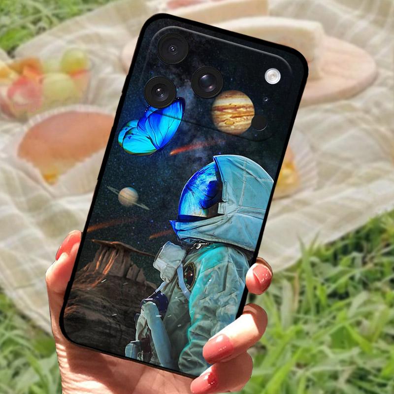 For IPhone 17 Pro 17Pro Case Luxury Wolf Lion Silicone Soft TPU Phone Cover For Apple IPhone17 Pro A3256 Cases Shockproof Coque