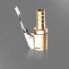 Tire Quick Connector Air Chuck Open Flow Straight Lock Chuck with Clip Durable Copper Construction Tire Inflation Connector