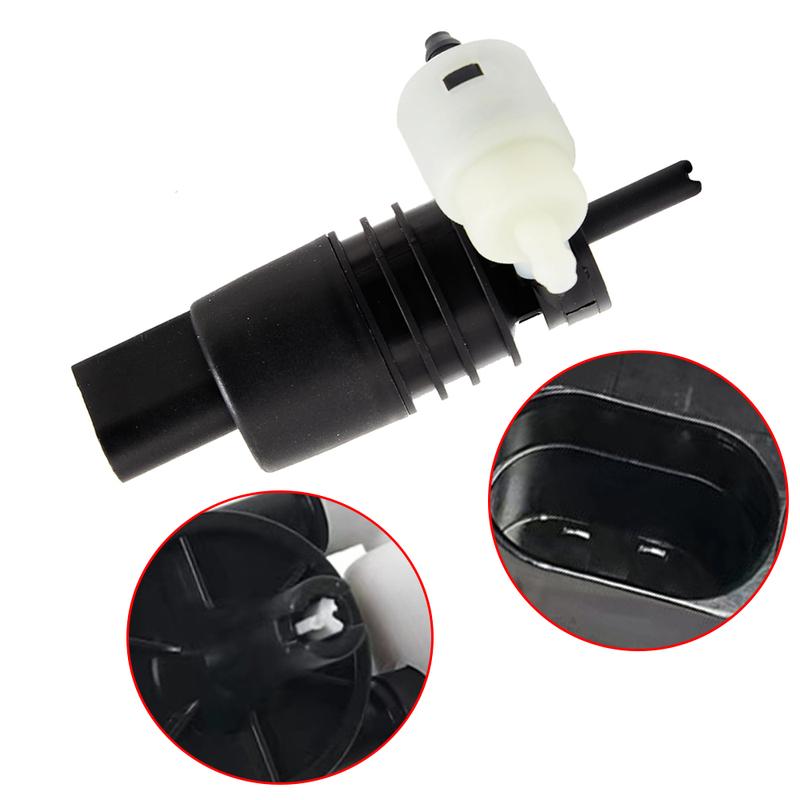 Front Windshield Wiper Washer Pump Motor 2 P for BMW I3 I3s X1 X2 X3 X4 X5 X6 X7 67127388349