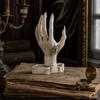 Collectible Eye-catching Candle Holder Resin White 1 Pc