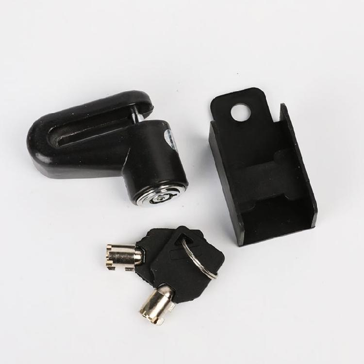Mountain Bicycles Brakes Padlock Motorcycle Bike AntiTheft Wheel Disc Brakes Lock Safety Disc Wheel Lock with Key