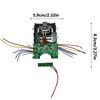 High Efficiency Circuit Board 20V 60V Multiple Voltages For DCB609 18650 Battery Charging Protecting Module