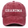 Fashion Washed Cotton GRANDPA GRANDMA Caps Vintage Breathable Grandparents Baseball Hats Adjustable Dad Hat Gifts