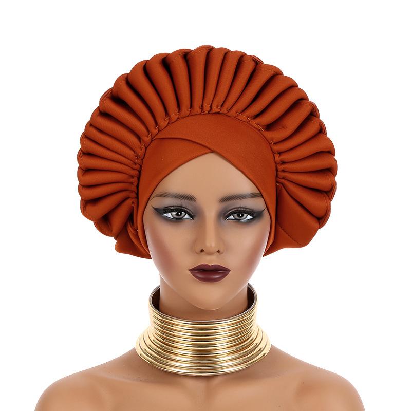 Space Layer Hand -Woven Crown Hat Muslim Hat Baotou Ethnic Hat 