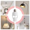 Motion Sensor Light Socket E27 Screw Infrared Radar Sensor Smart Bulb Holder Adapter for Home Porch Garage Basement Lighting