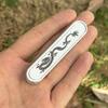 Cool Chinese Dragon Fidget Toys EDC Plastic Fidget Slider Infinite Push Haptic Slider Stress Relief Toy ADHD Concentration Toy