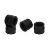 Yctze 4pcs Carburetor Intake Manifold Boot Rubber 35mm Intake Manifold Accessories