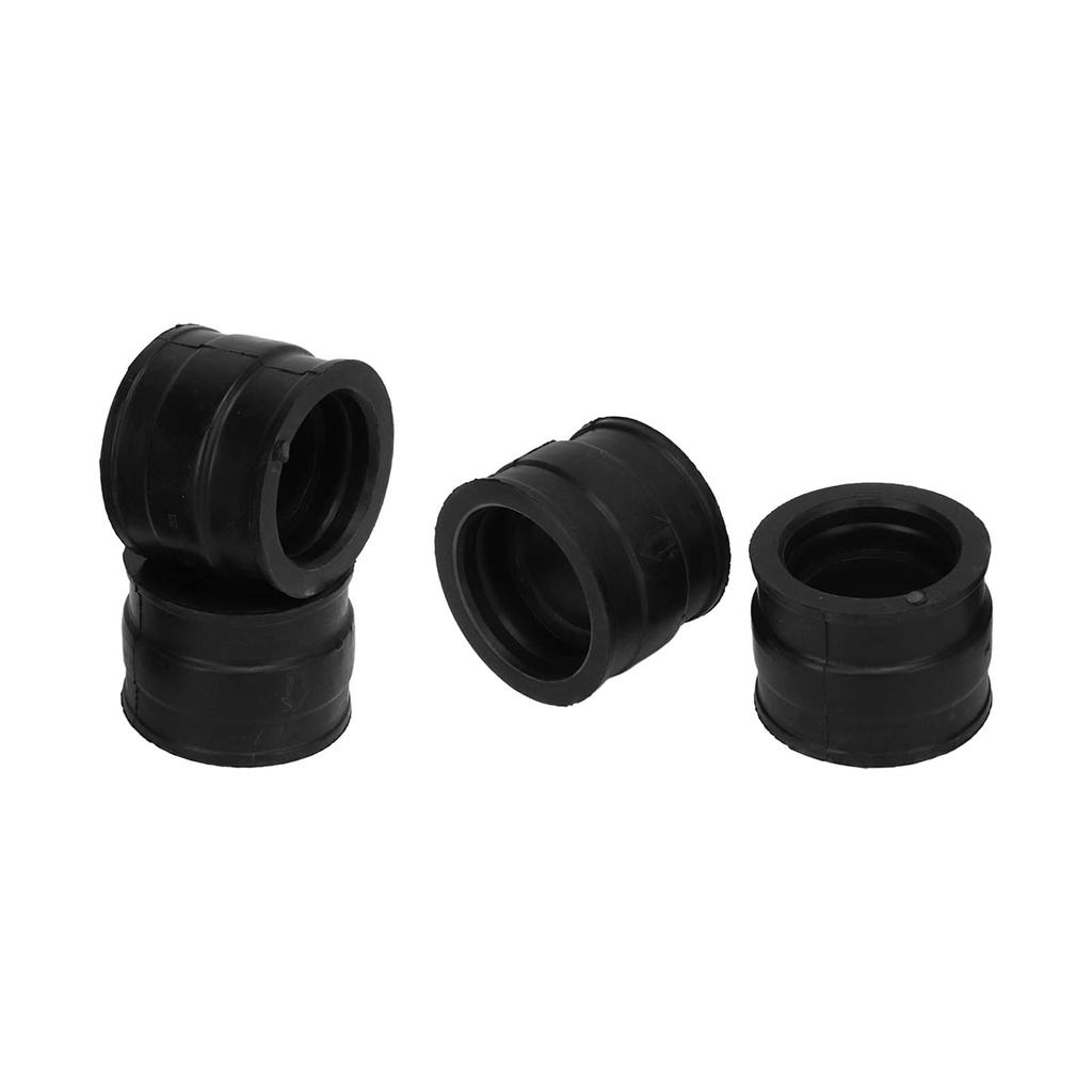 Yctze 4pcs Carburetor Intake Manifold Boot Rubber 35mm Intake Manifold Accessories