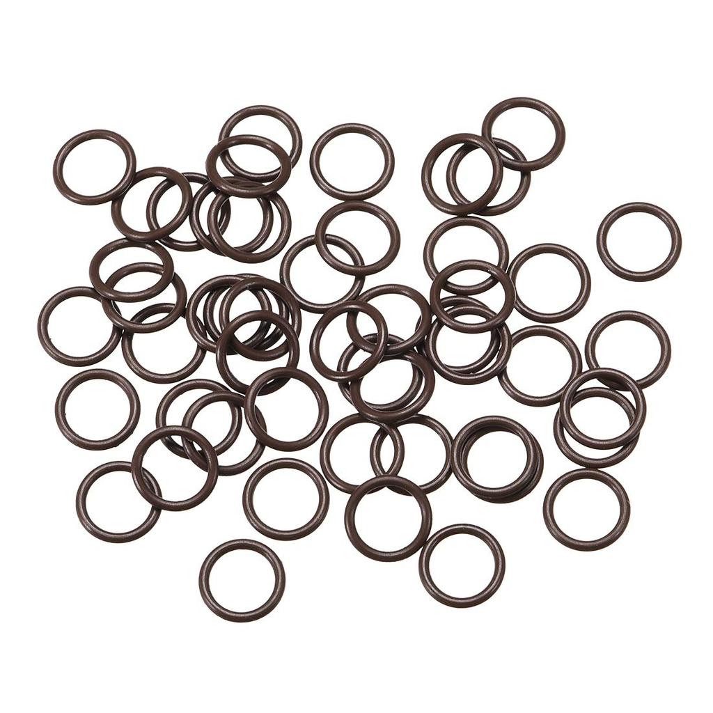 uxcell Rubber O-Ring FKM Seal Gasket Outer Diameter 0.3 inch (7 mm) Inner Diameter