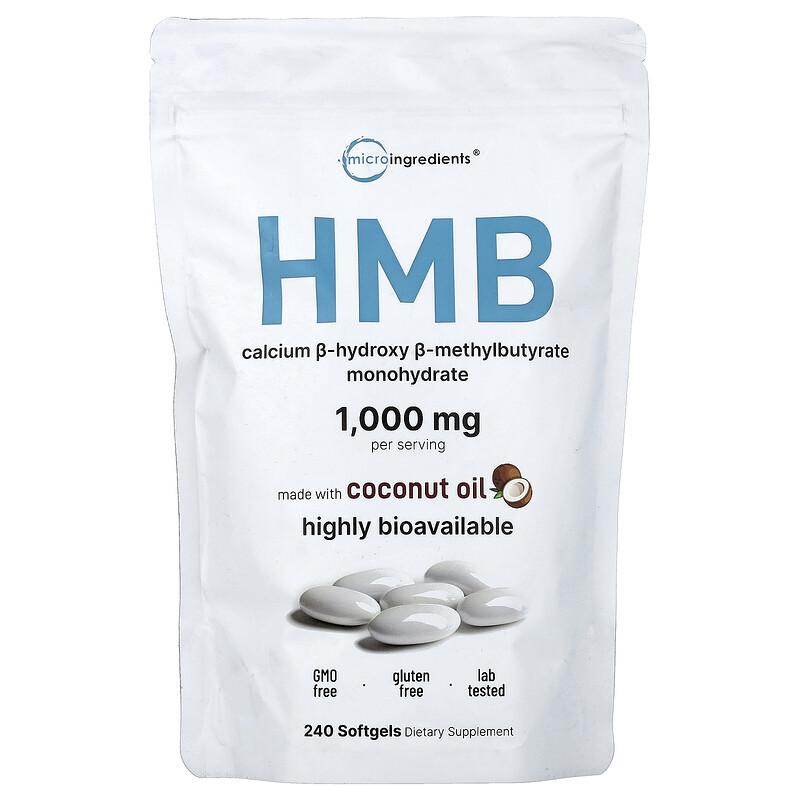 HMB, 240 Gélules Molles