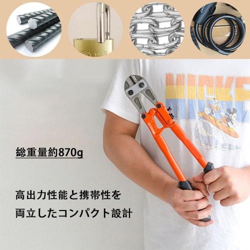 BIUTEFOR Bolt Cutter, 350mm Long, Wire Cutter, Cutting Capacity Approximately ?6mm, Rebar Cutter, Lever Cutter